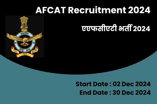 AFCAT Recruitment 2024